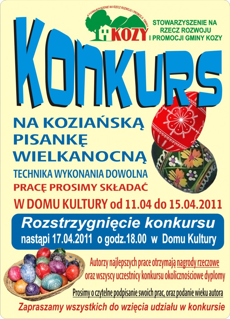 KONKURS - Koziańska Pisanka 2011